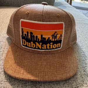 DubNation Bart Bridge Trucker Hat. NEVER USED.